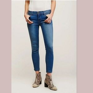 Free People Skinny Jeans Dark Wash